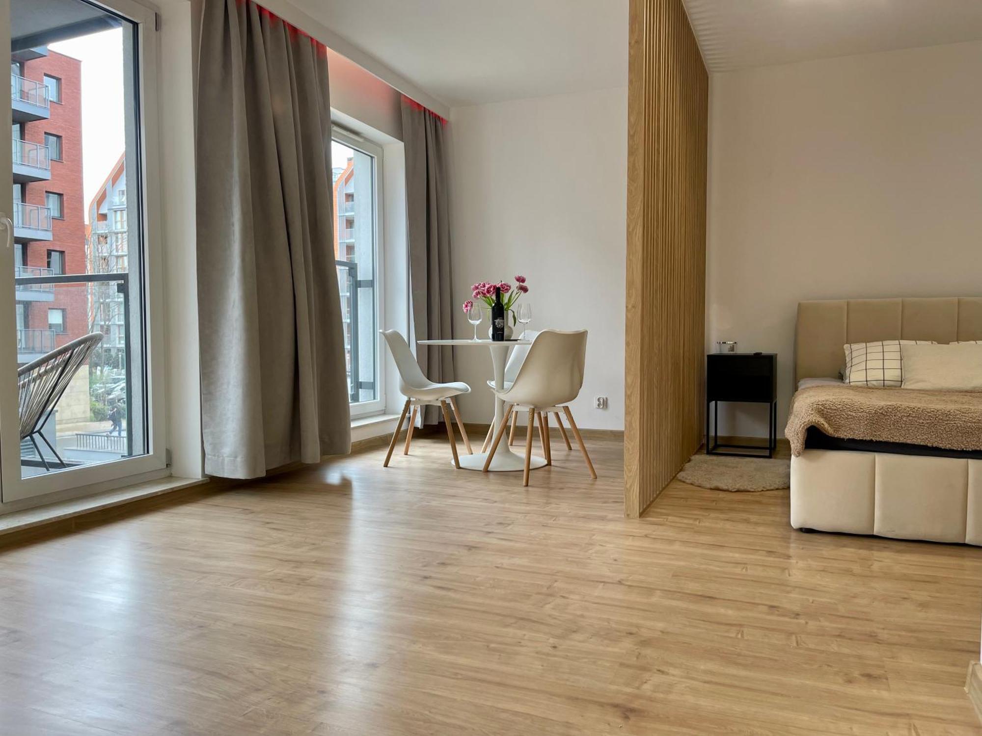 Island Modern Box Apartment 格但斯克 外观 照片
